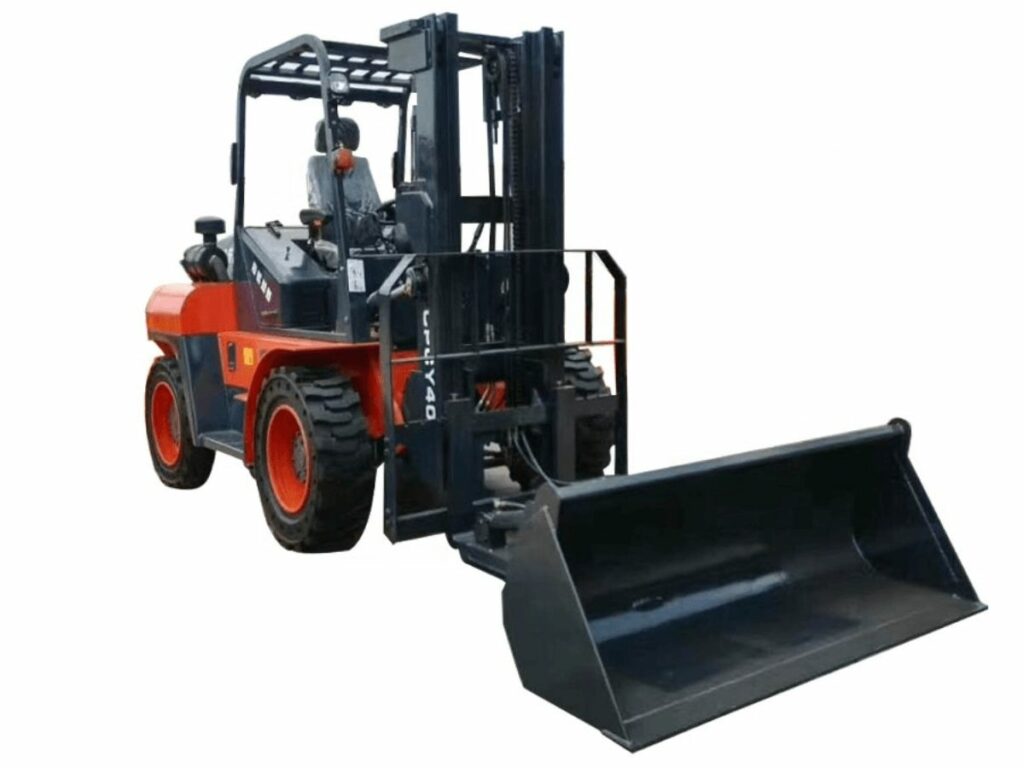 forklift with bucket1