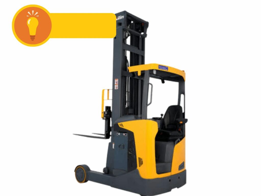 narrow aisle reach truck4