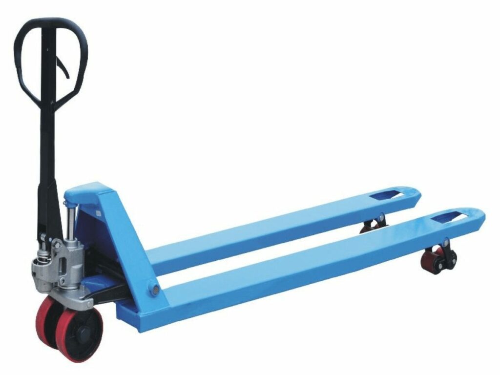 pallet jack with rubber wheels1