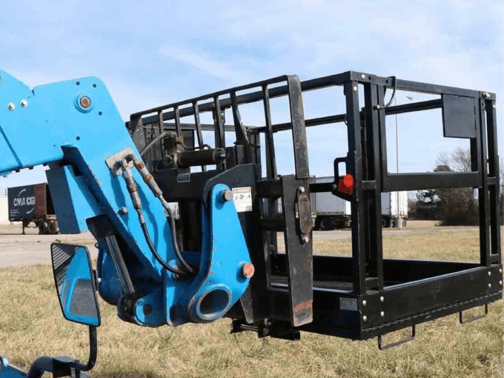 telehandler with man basket2