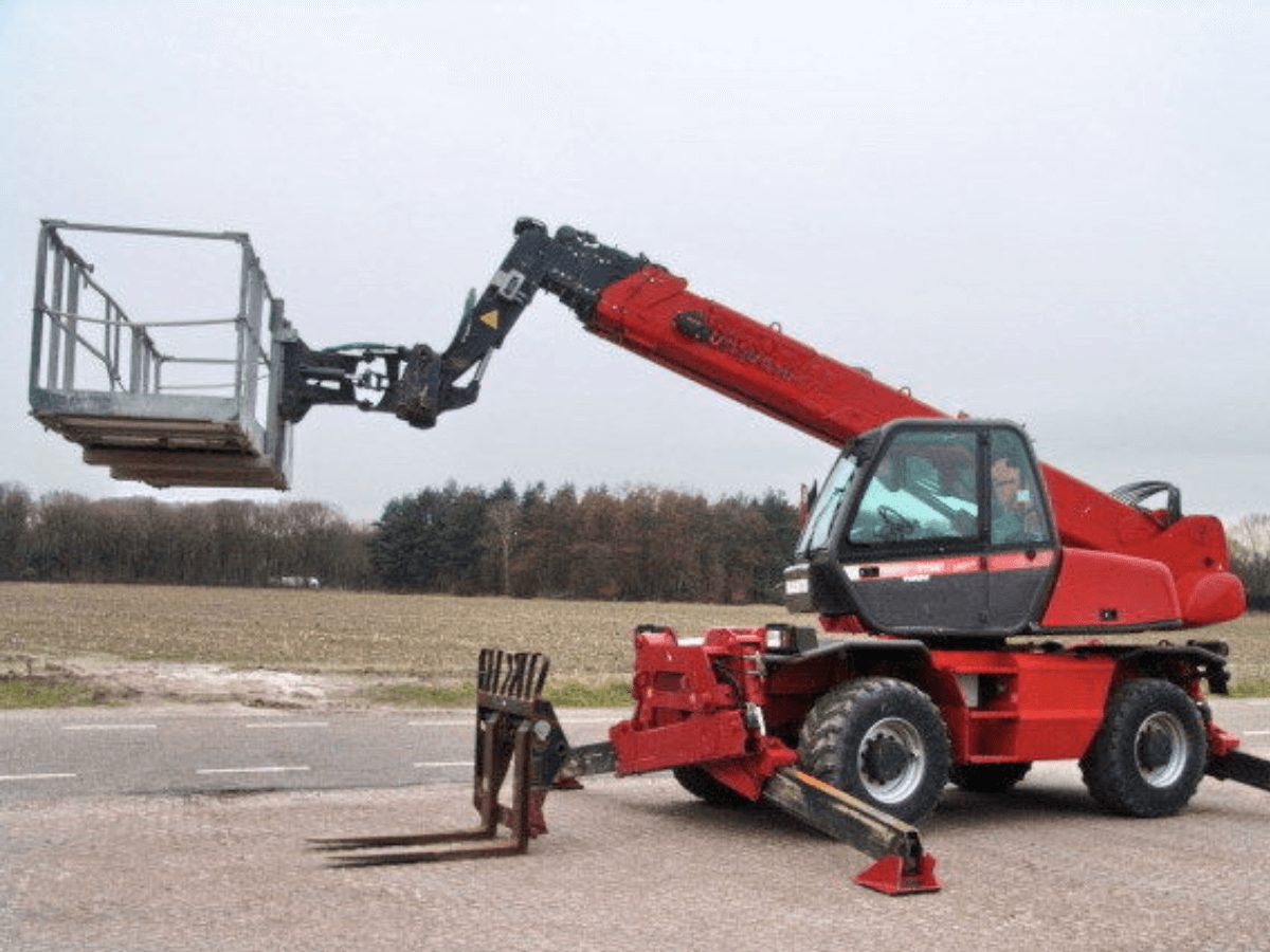 Telehandler With Man Basket | Uforklift